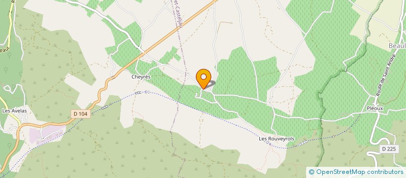 localisation de l'entreprise MSCG IMMO  BERRIAS-ET-CASTELJAU