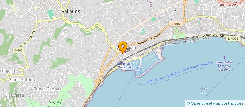 localisation de l'entreprise MSCIDEMPIRE à VALLAURIS