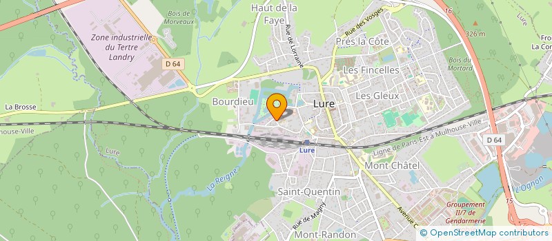 localisation de l'entreprise MSCO  LURE