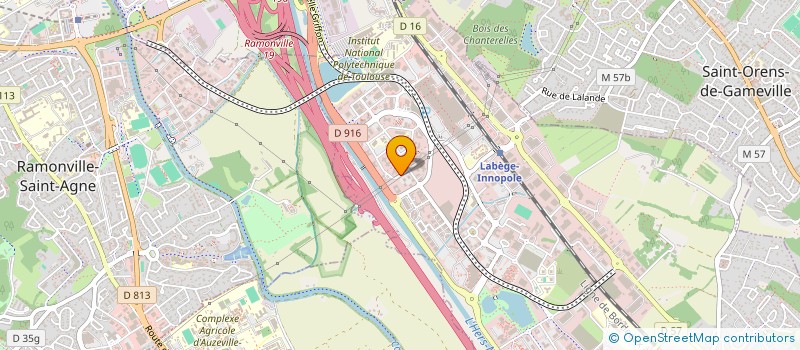 localisation de l'entreprise MSCOACH  LABEGE