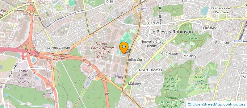 localisation de l'entreprise MSCOTECH à LE PLESSIS-ROBINSON