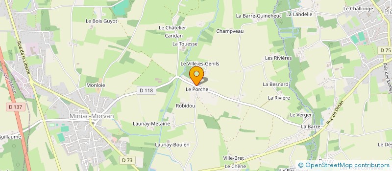 localisation de l'entreprise MSCT  MINIAC-MORVAN