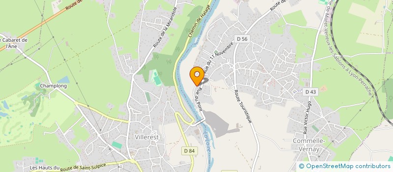 localisation de l'entreprise MSCV  COMMELLE-VERNAY