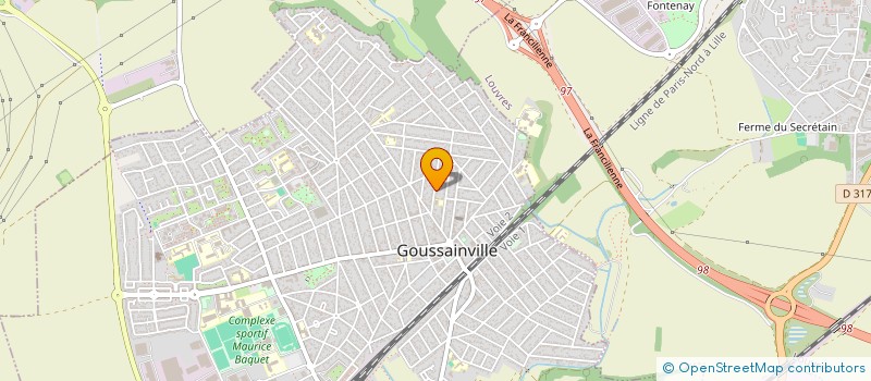 localisation de l'entreprise MSD à GOUSSAINVILLE