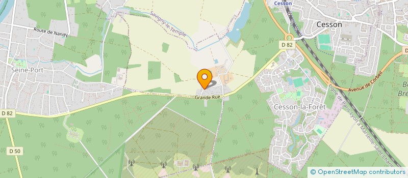 localisation de l'entreprise MSD  CESSON