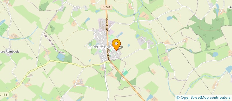 localisation de l'entreprise MSD  LA PETITE-BOISSIERE