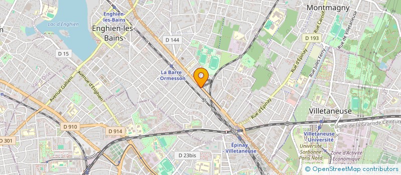 localisation de l'entreprise MSD  DEUIL LA BARRE