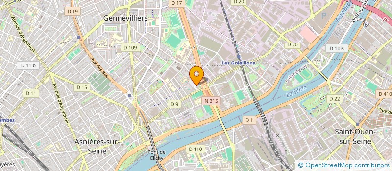 localisation de l'entreprise MSD ACADEMY à GENNEVILLIERS