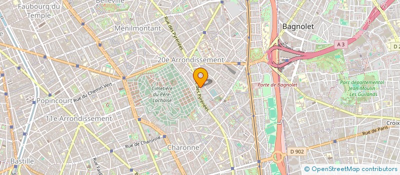 localisation de l'entreprise MSD EDP à PARIS