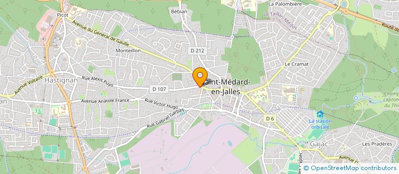 localisation de l'entreprise MSD IMMO  SAINT-MEDARD-EN-JALLES
