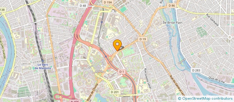 localisation de l'entreprise MSD PAVILLONS à CRETEIL