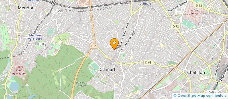 localisation de l'entreprise MSD SERRURERIE  CLAMART