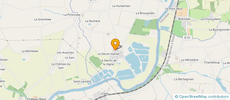 localisation de l'entreprise MSDANCE  SAINT-MALO-DE-PHILY