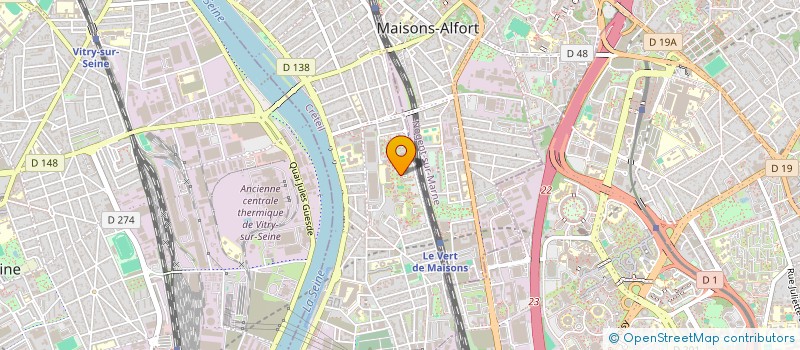 localisation de l'entreprise MSDATA CONSULTING à ALFORTVILLE