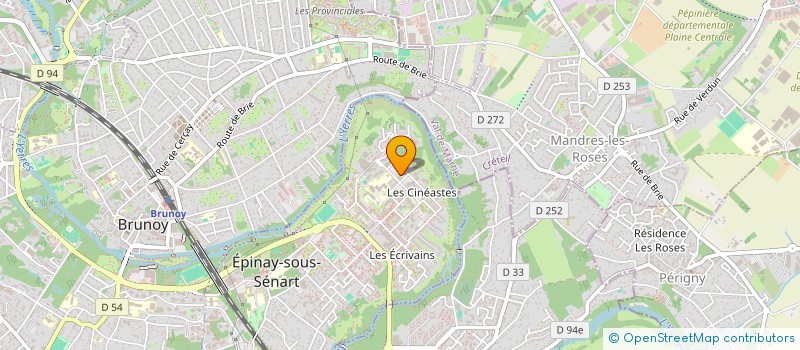 localisation de l'entreprise MSDC ENTREPRISE  EPINAY-SOUS-SENART