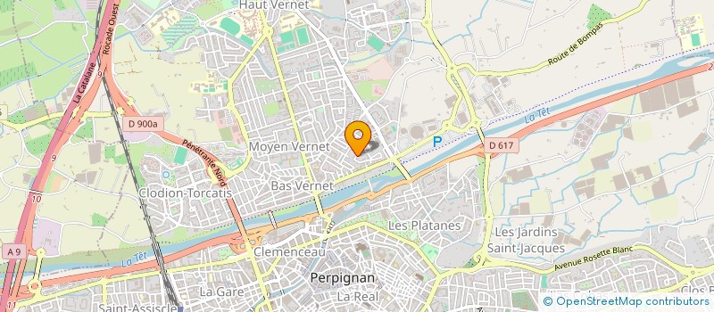 localisation de l'entreprise MSDH à PERPIGNAN