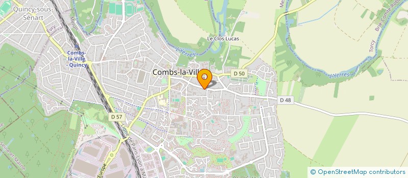 localisation de l'entreprise MSDI à COMBS-LA-VILLE
