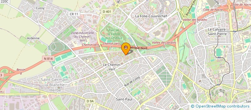 localisation de l'entreprise MSDL GESTION  CAEN