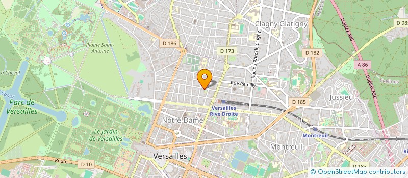 localisation de l'entreprise MSDM ADVISORY à VERSAILLES