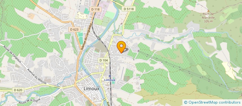 localisation de l'entreprise MSDRONES SASU à LIMOUX