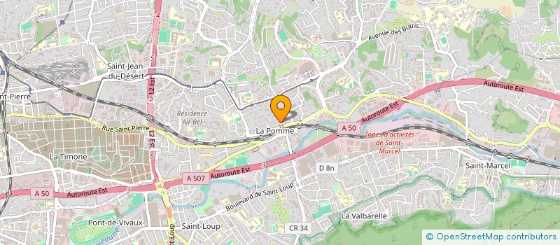 localisation de l'entreprise MSE 2 à MARSEILLE