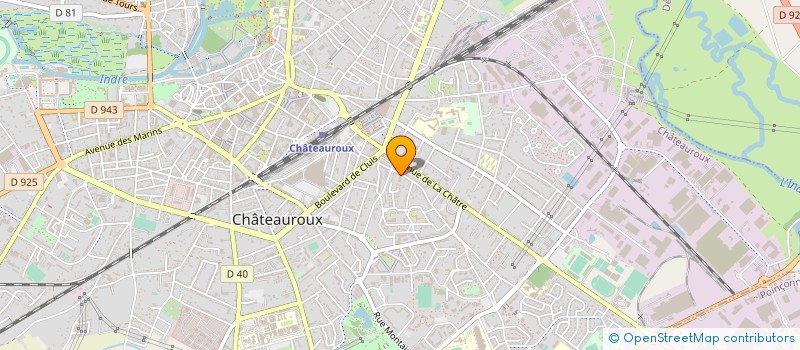 localisation de l'entreprise MSE 36 MULTI SERVICES ENTREPRISES à CHATEAUROUX