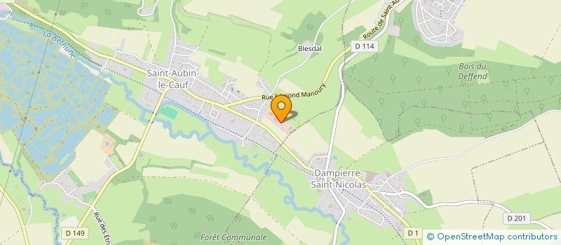 localisation de l'entreprise MSE à SAINT-AUBIN-LE-CAUF
