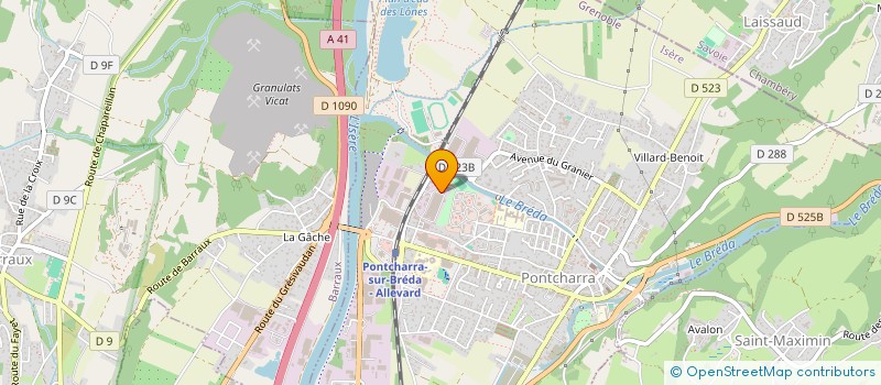 localisation de l'entreprise MSE CONSTRUCTION  PONTCHARRA