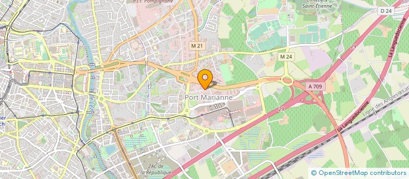 localisation de l'entreprise MSE SOLE DU MOULIN VIEUX à MONTPELLIER
