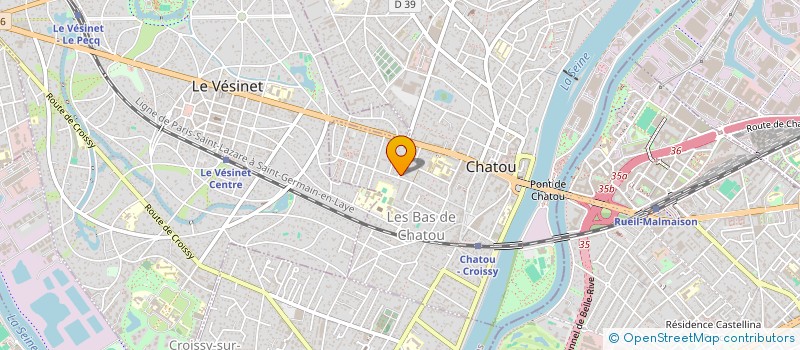 localisation de l'entreprise MSEA  CHATOU