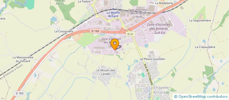localisation de l'entreprise MSEA-CF à LES ACHARDS