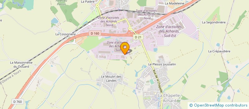 localisation de l'entreprise MSEA MULTI-SERVICES ENTREPRISE ADAPTEE à LES ACHARDS
