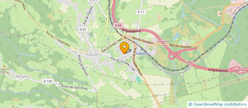 localisation de l'entreprise MSEC PRO MR  CAPVERN