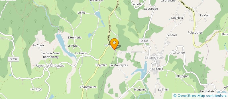 localisation de l'entreprise MSEGB  FAYET-LE-CHATEAU