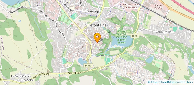 localisation de l'entreprise MSEI  VILLEFONTAINE