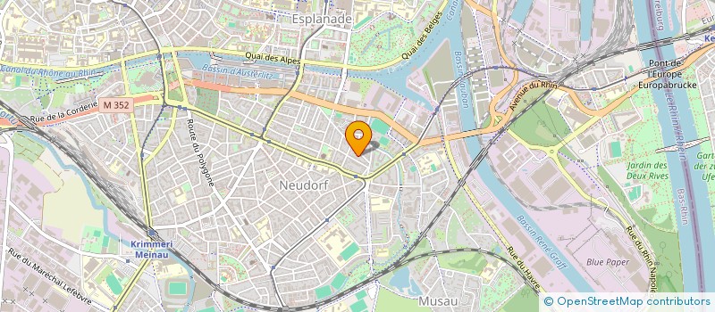 localisation de l'entreprise MSELLEK WICKER à STRASBOURG
