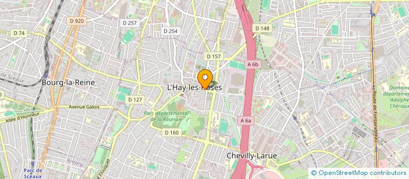 localisation de l'entreprise MSETECH  L'HAY-LES-ROSES