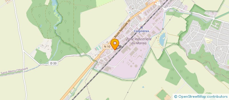 localisation de l'entreprise MSF à COIGNIERES