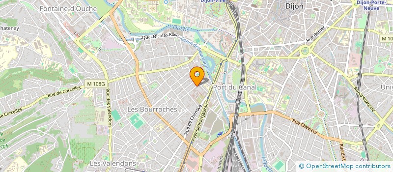 localisation de l'entreprise MSF à DIJON