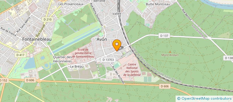 localisation de l'entreprise MSF à AVON