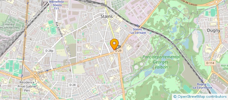 localisation de l'entreprise MSF BAT à STAINS