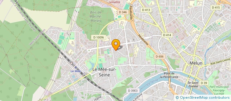 localisation de l'entreprise MSF IMMO  MERXHEIM