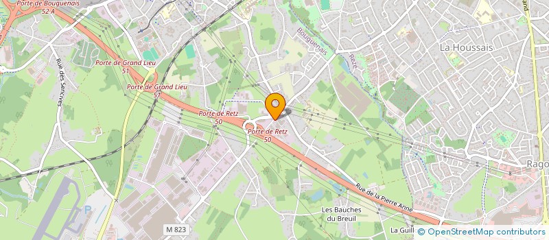 localisation de l'entreprise MSF IMMOBILIER à BOUGUENAIS