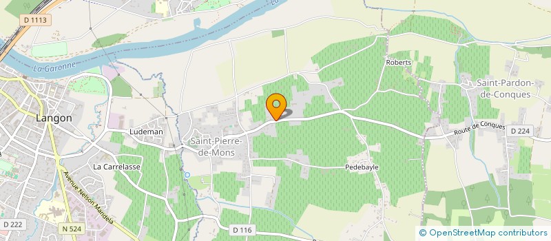 localisation de l'entreprise MSF PACKAGING  SAINT-PIERRE-DE-MONS