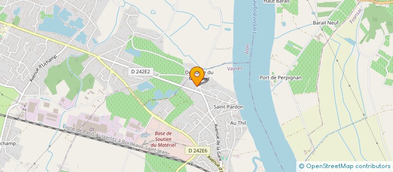 localisation de l'entreprise MSFA  VAYRES