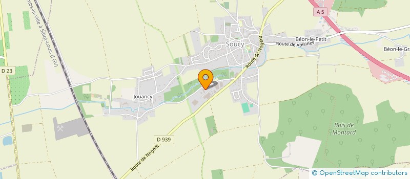 localisation de l'entreprise MSFM à SOUCY