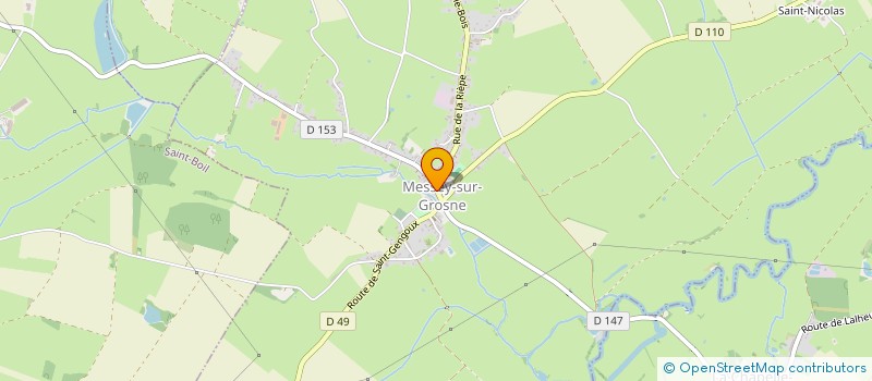 localisation de l'entreprise MSG 2021  MESSEY-SUR-GROSNE