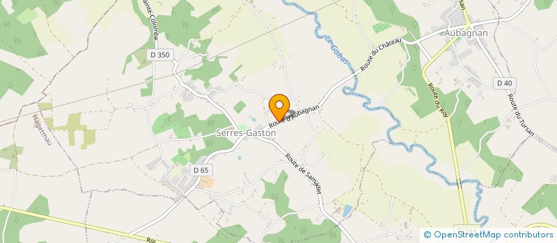 localisation de l'entreprise MSG  SERRES-GASTON