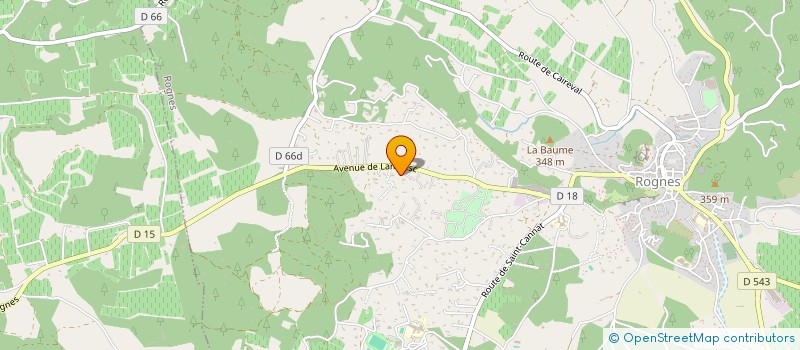 localisation de l'entreprise MSG AGENCEMENT  ROGNES