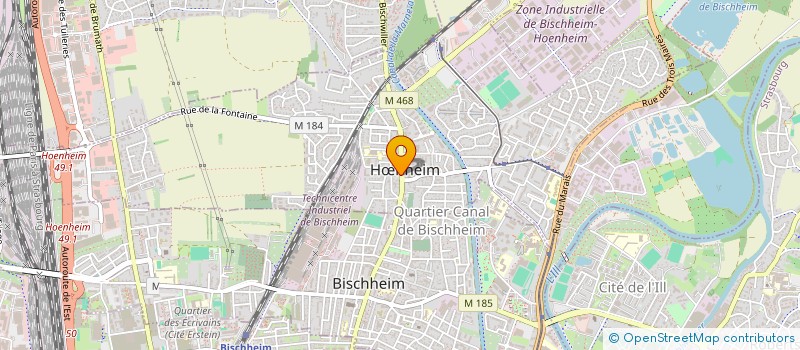 localisation de l'entreprise MSG IMMOBILIER  HNHEIM